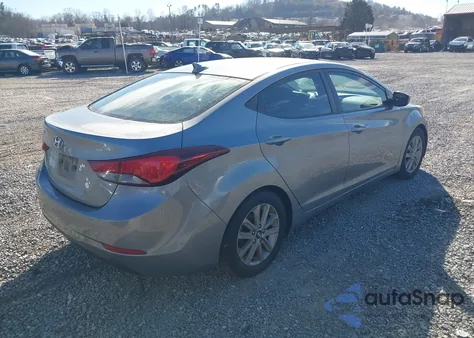 2014 Hyundai Elantra Se from USA, damaged, VIN KMHDH4AE5EU147440